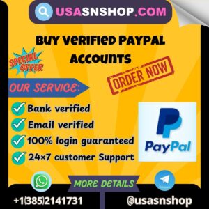 Buy Verified PayPal Accounts