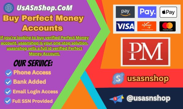 Buy Verified Perfect Money Account