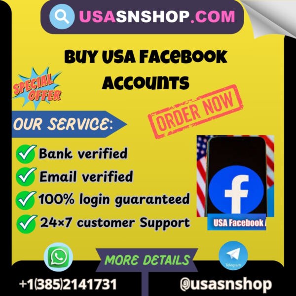 Buy USA Facebook Accounts