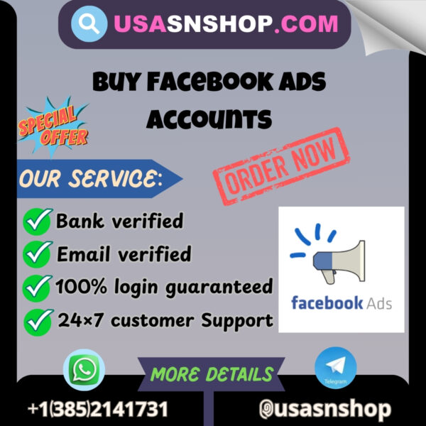 Buy Facebook Ads Accounts